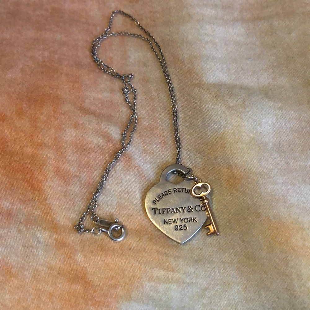 Authentic Sterling Silver Tiffany Necklace